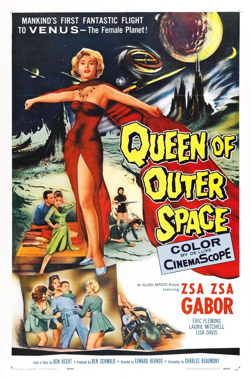 Vászonkép Queen Of Outer Space