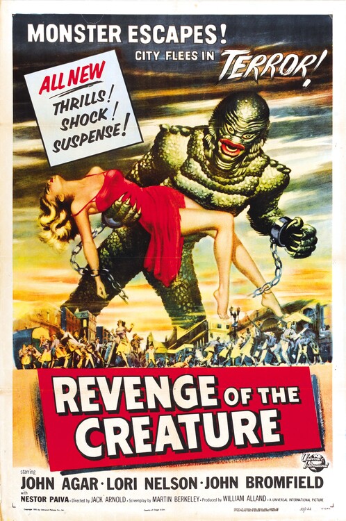 Canvas Print Revenge Of Creature
