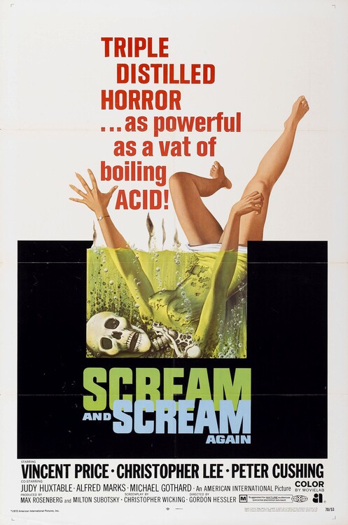 Plakát Scream And Scream Again