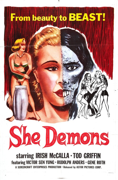 Canvas Print She Demons