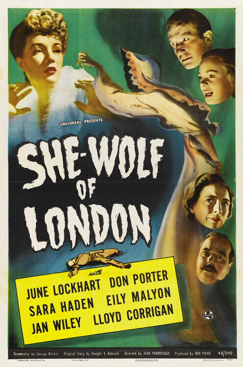 Canvas Print She Wolf Of London