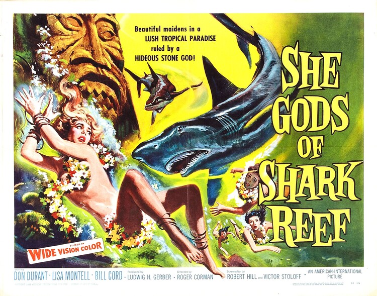 Canvas Print She Gods Of Shark Reef 02