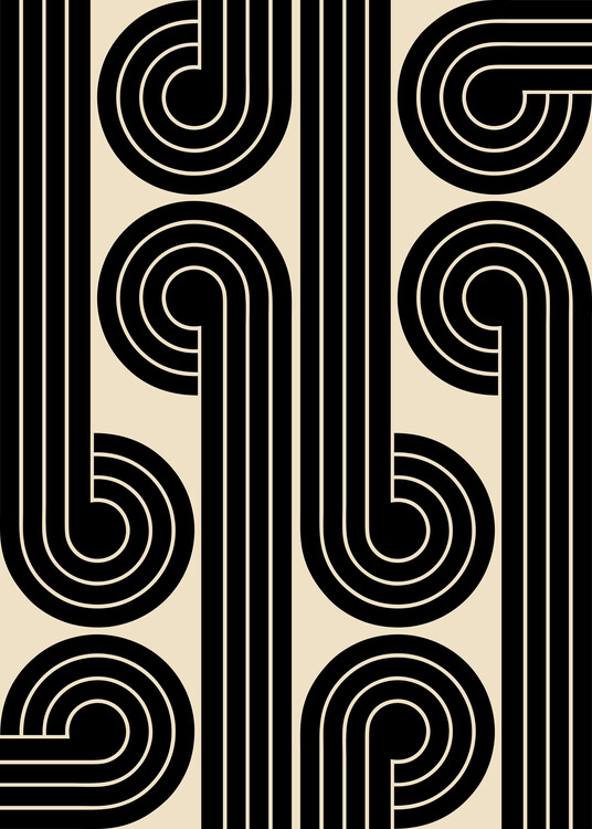 Poster Abstract Geometric Art