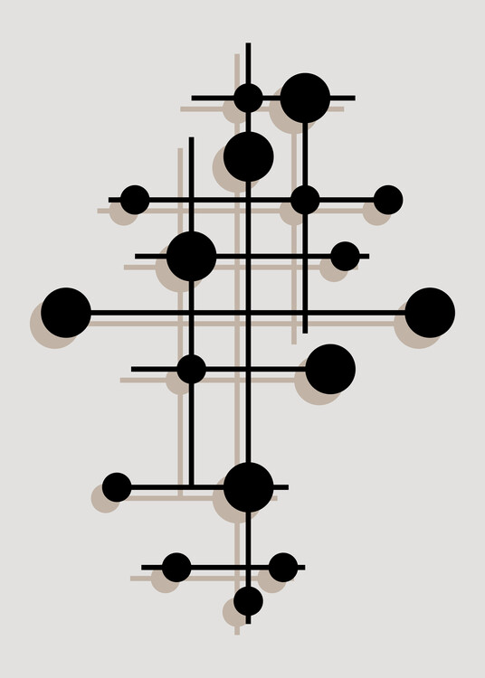 Plakat Mid-Century Modern Abstract Art