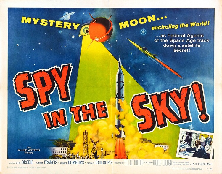 Poster Spy In Sky 02