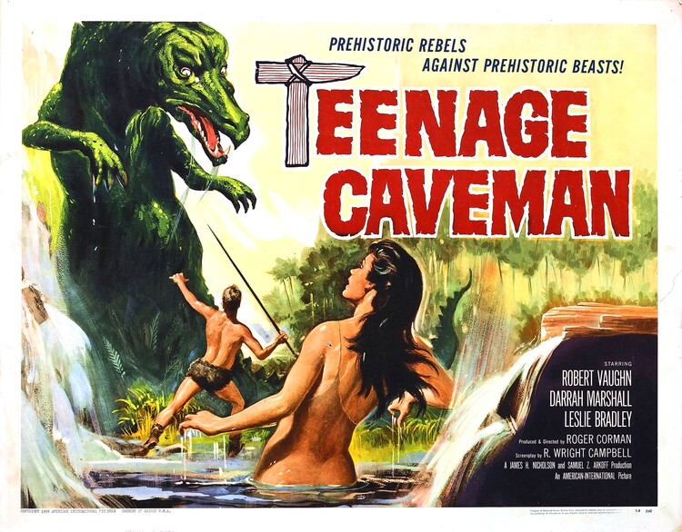 Canvas Print Teenage Caveman 02