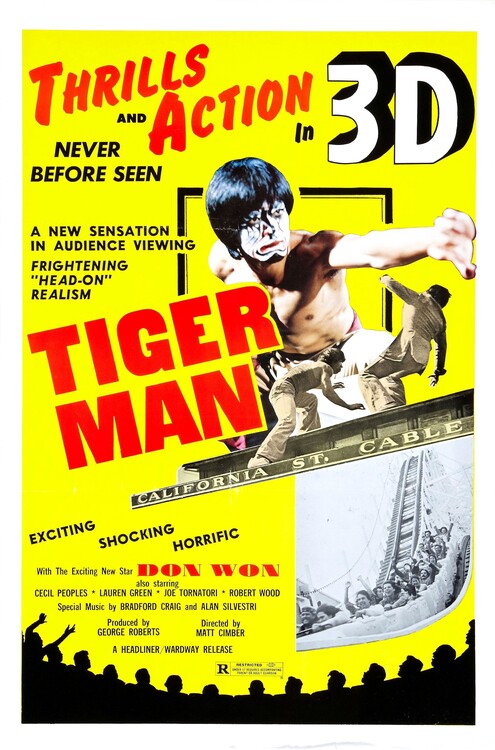 Poster Tiger Man 1978