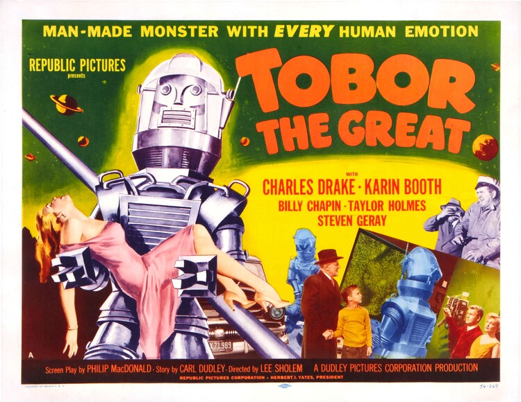 Poster Tobor The Great 03