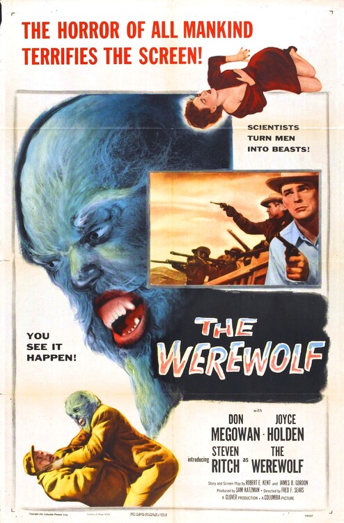 Canvas Print Werewolf 1954