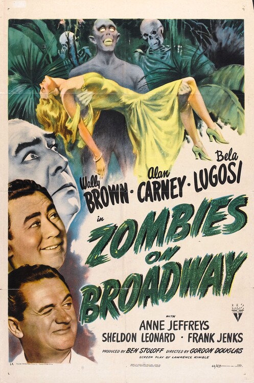 Poster Zombies On Broadway