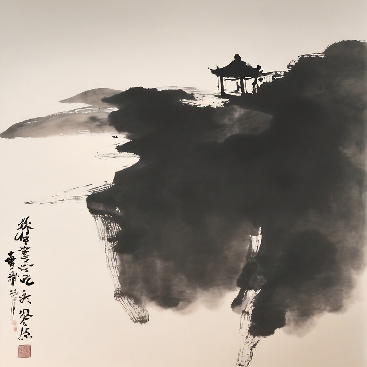 Плакат japanese tower