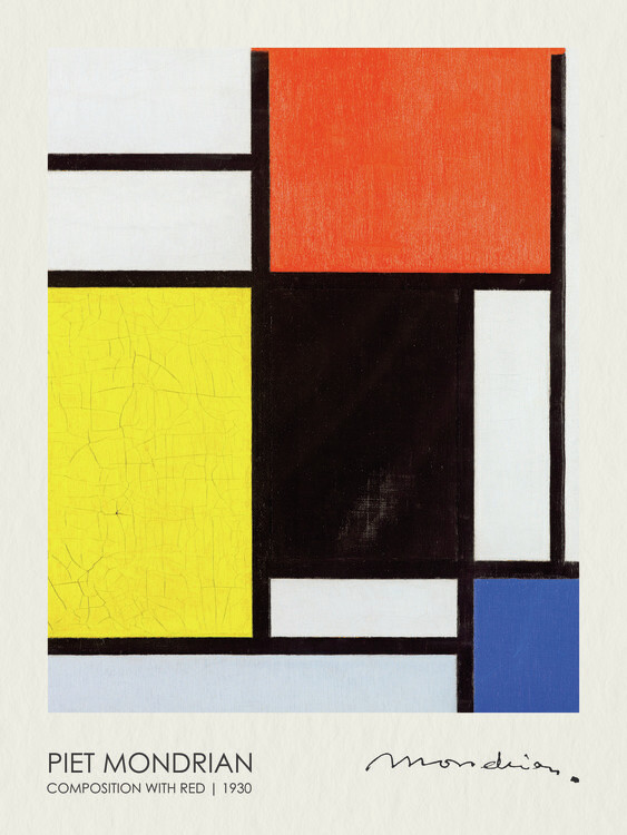 Poster Composition with red (1930)