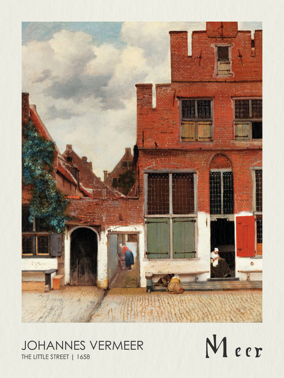 Canvas Print The Little Street (1658)