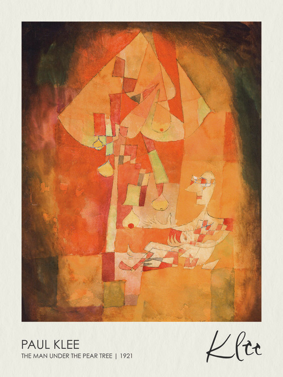 Canvas Print The Man under the Pear Tree (1921)