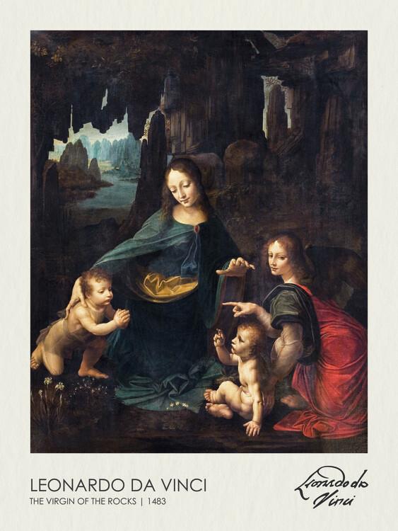 Poster The Virgin of the Rocks (1483)