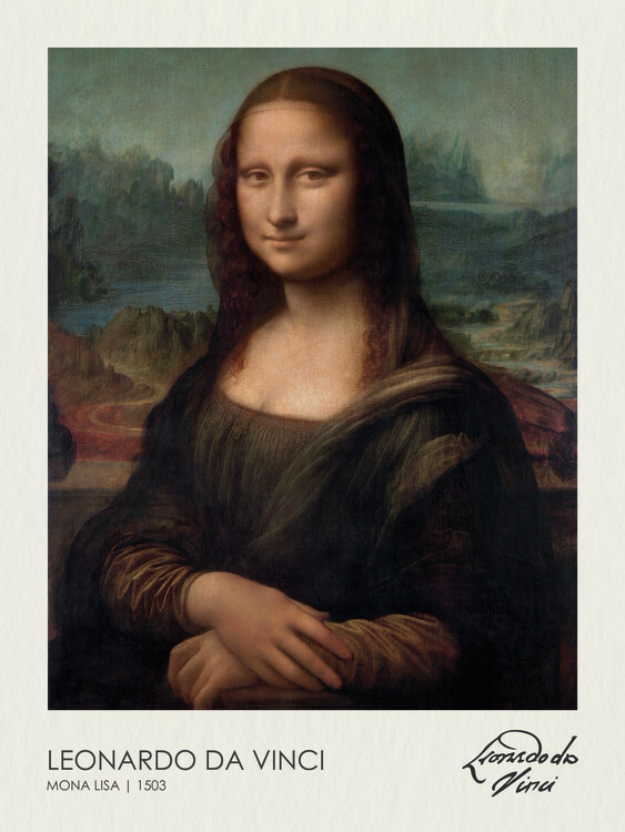 Canvas Print Mona Lisa (1503)