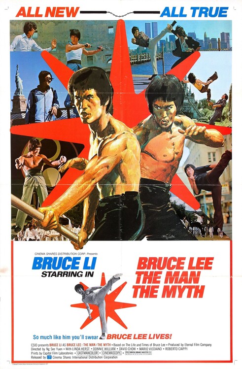 Poster Bruce Lee Man Myth