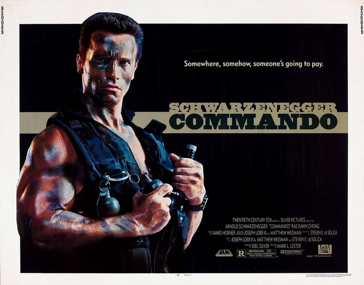 Poster Commando 1985 02