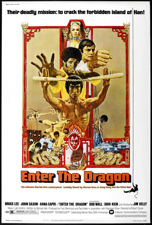 Canvas Print Enter The Dragon 0