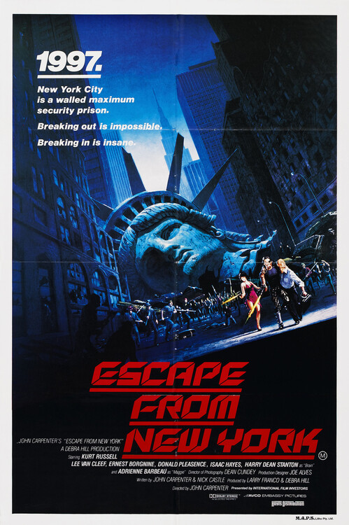 Canvas Print Escape From New York 02