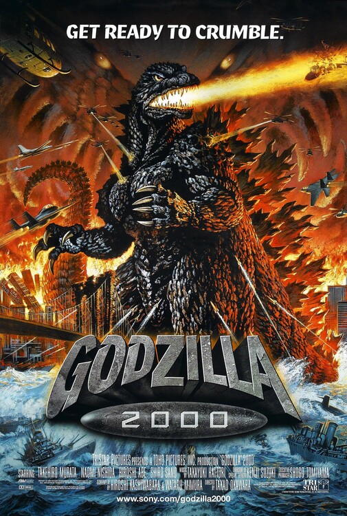 Canvas Print Godzilla 2000 02