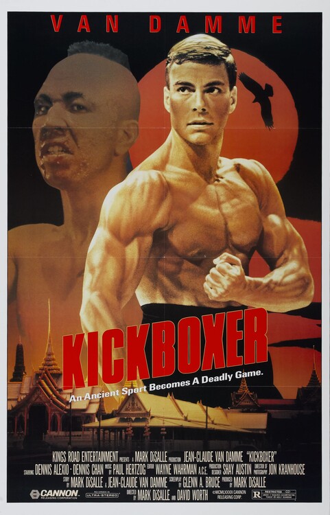 Canvas Print Kickboxer
