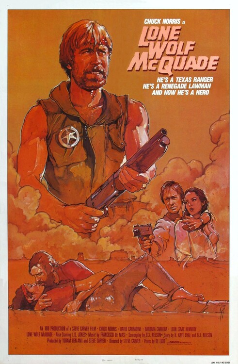 Canvas Print Lone Wolf Mcquade 02