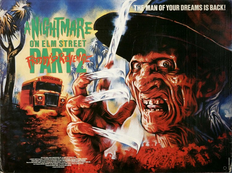 Poster Nightmare On Elm Street 2 02