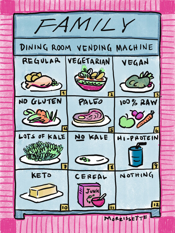 Plakát Family Diets Vending Machine