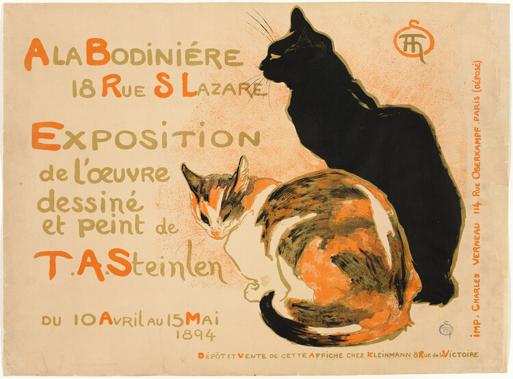Poster At the Bodiniere, 1894