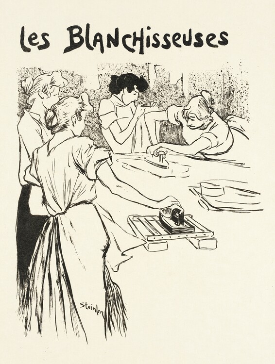 Poster Les Blanchisseuses