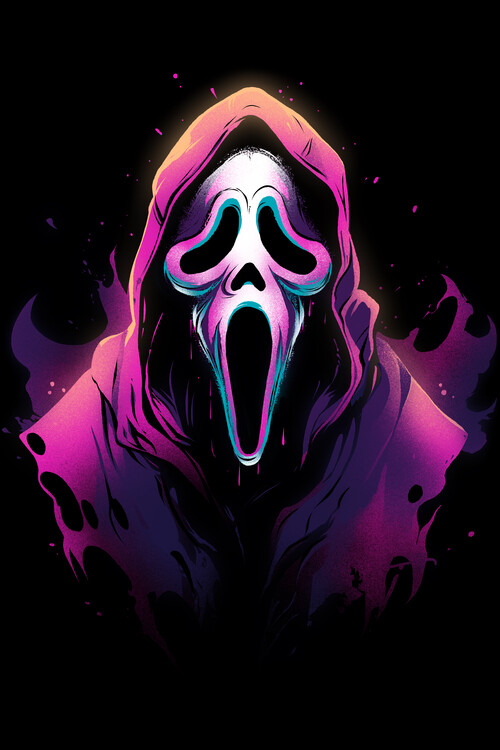 Juliste Neon Slasher