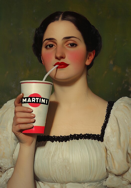 Poster Casual Martini