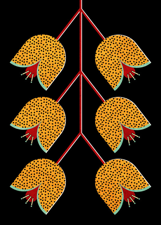 Плакат Abstract Floral Art