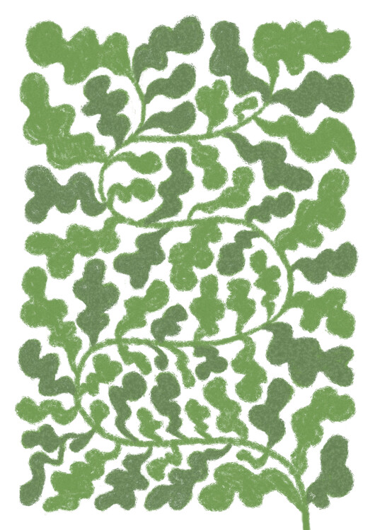 Poster Wild Green Plant