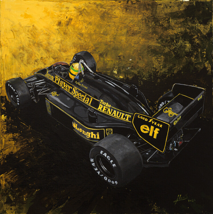 Poster Lotus Renault 97T