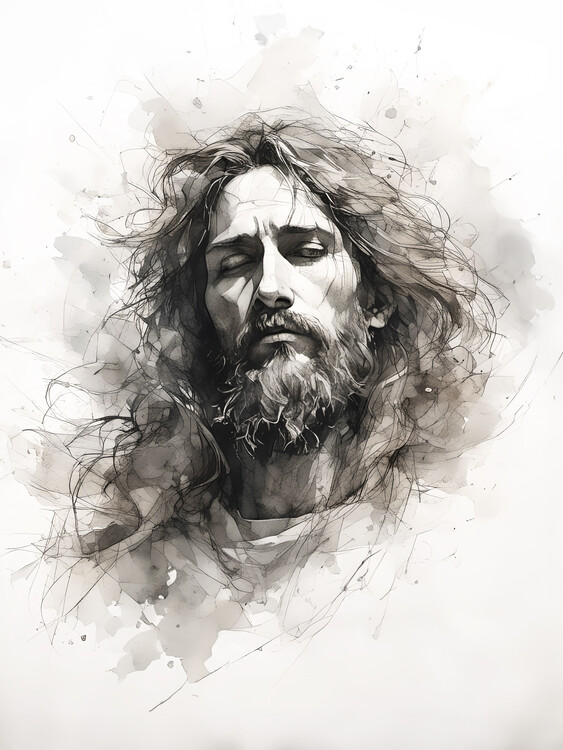 Poster Jesus Christ Portrait 7