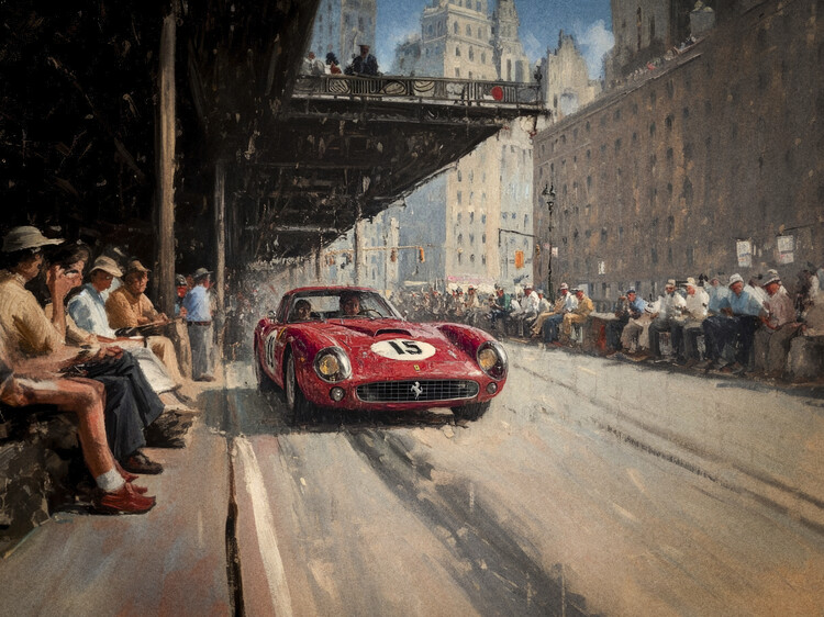 Poster Gran Turismo Ferrari Style