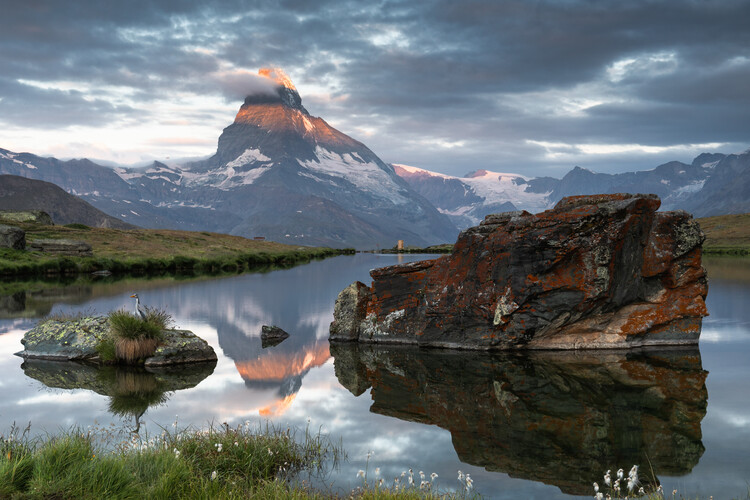 Plagát Sunrise over Stellisee