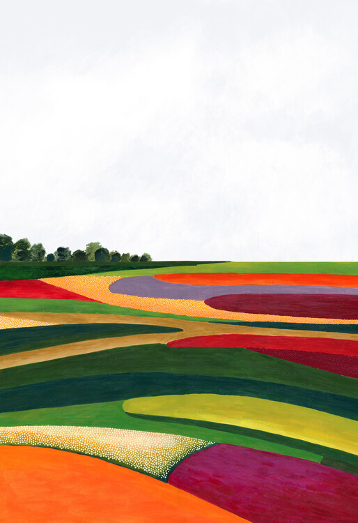 Poster Colors in the meadow