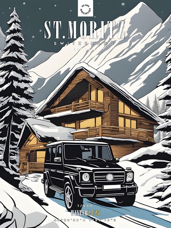 Poster Chalet Taxi