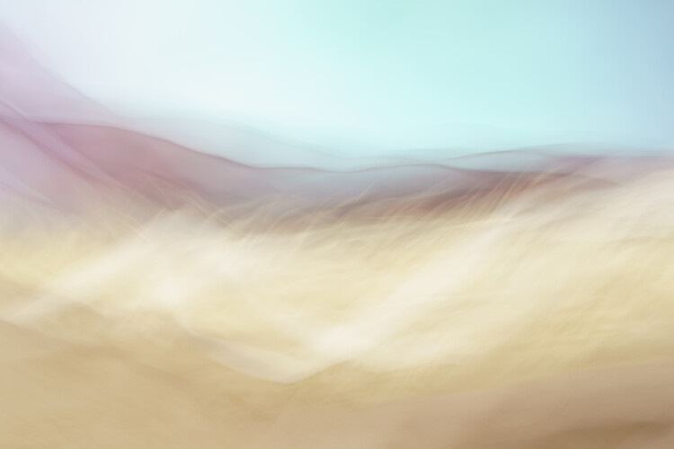 Juliste Abstract ICM beach dunes scene
