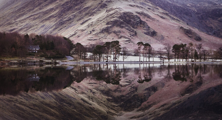 Poster Buttermere winter dawn