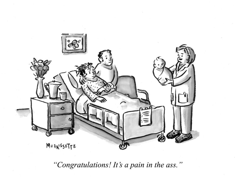 Poster New Baby Pain