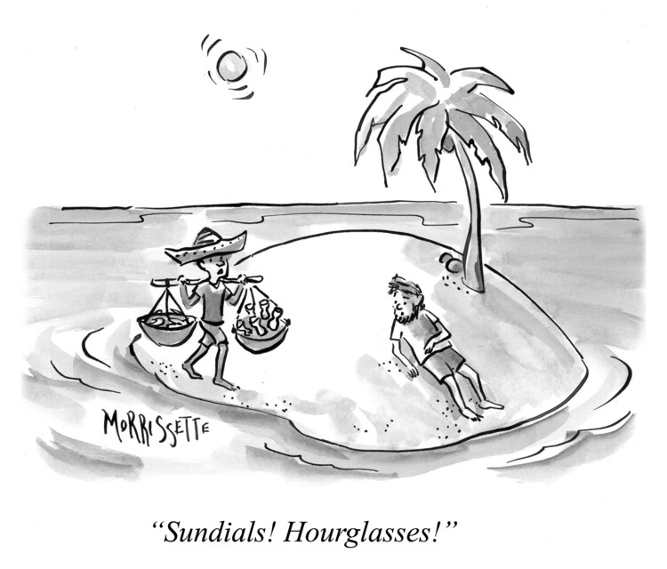 Poster Island Salesman