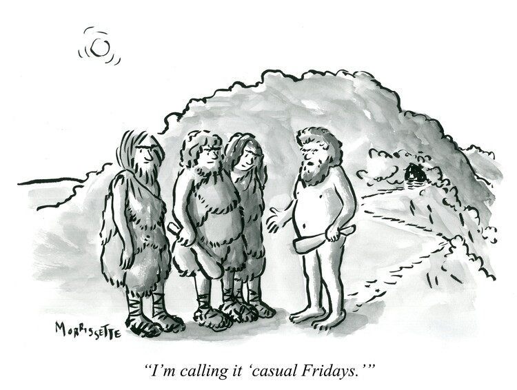 Poster Caveman Fridays