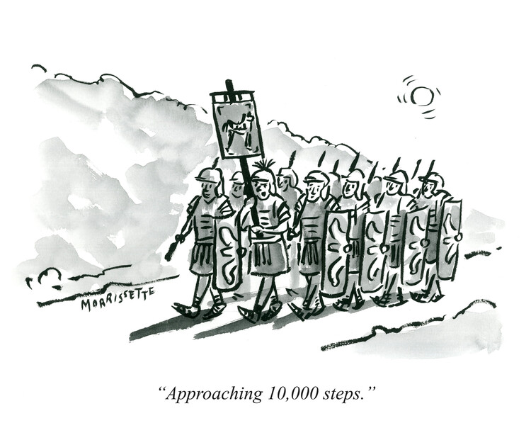 Poster 10,000 Roman Legion Steps