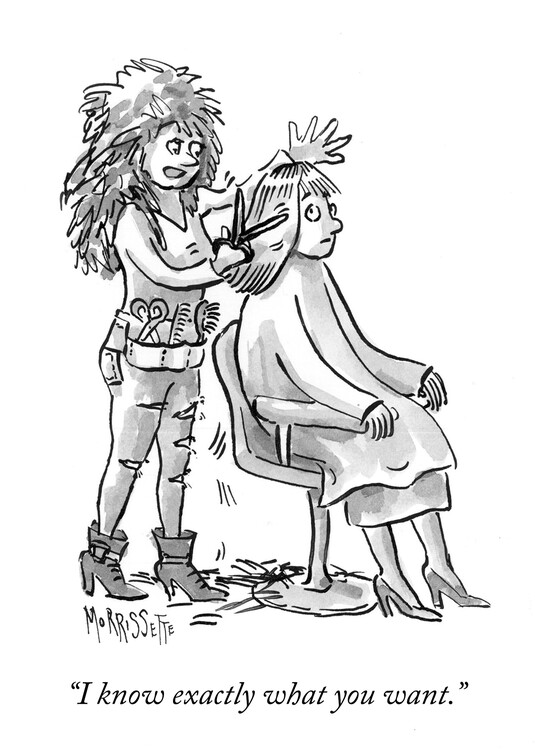 Poster Messy Hairdresser