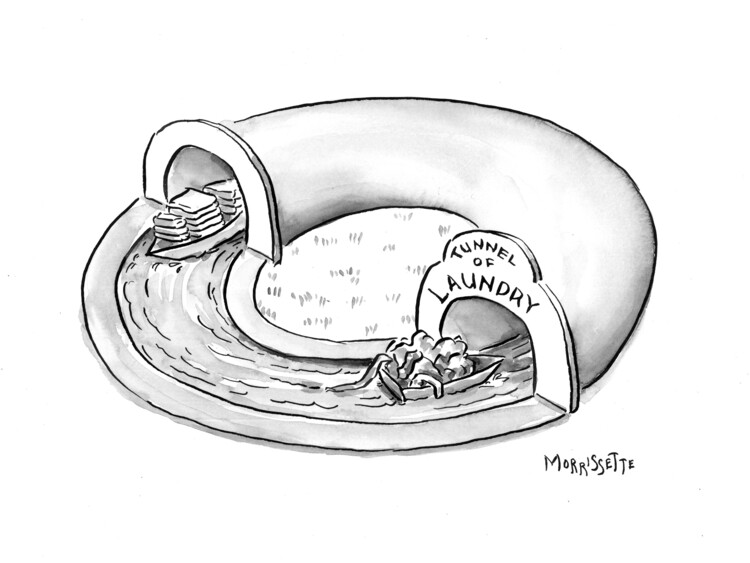 Poster Tunnel of Laundry