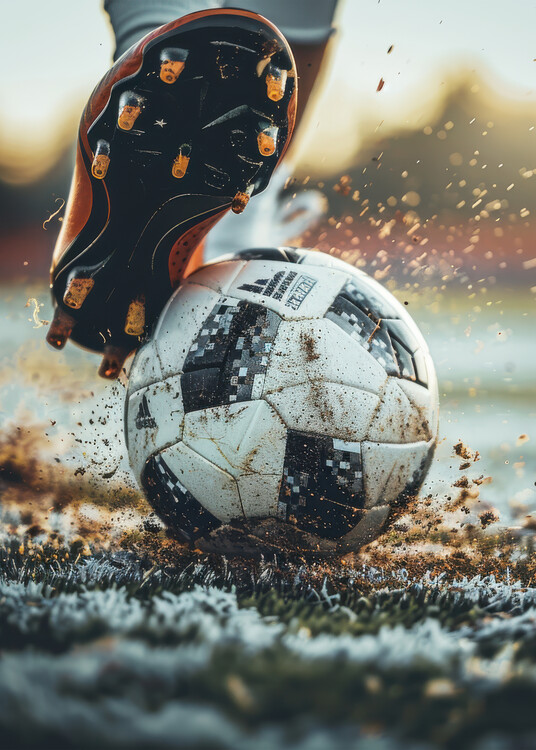 Canvas Print soccer